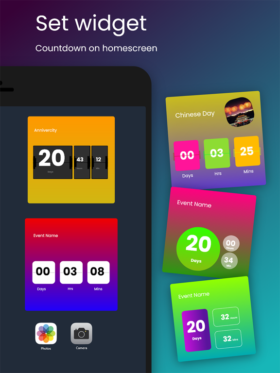 Screenshot #5 pour iCountDownt : planner,widget