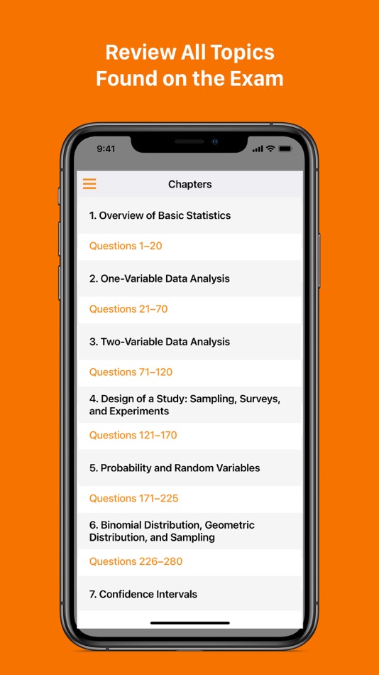 #2. AP Statistics - AP Test Prep (iOS) 由: Expanded Apps