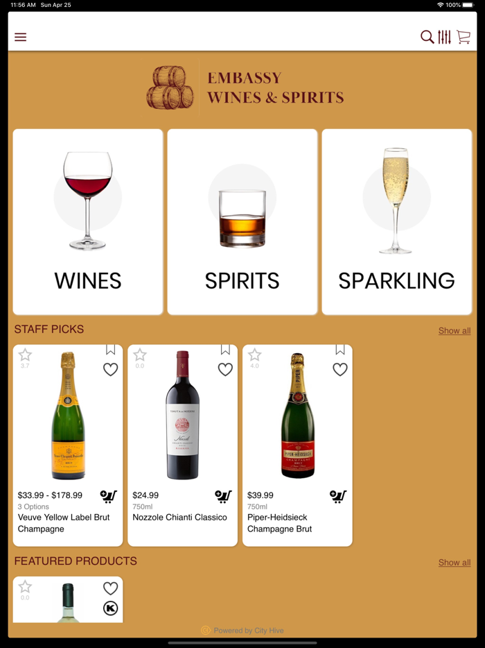 EMBASSY WINES and SPIRITS