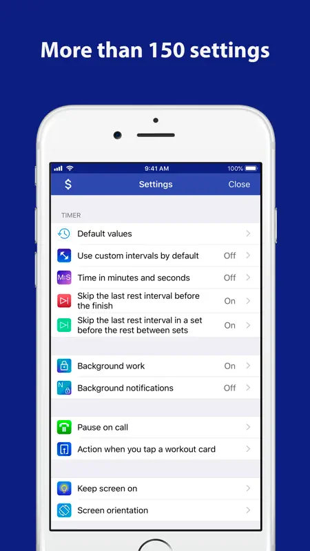 Tabata Timer: Interval Timer. screenshot 9 of 9