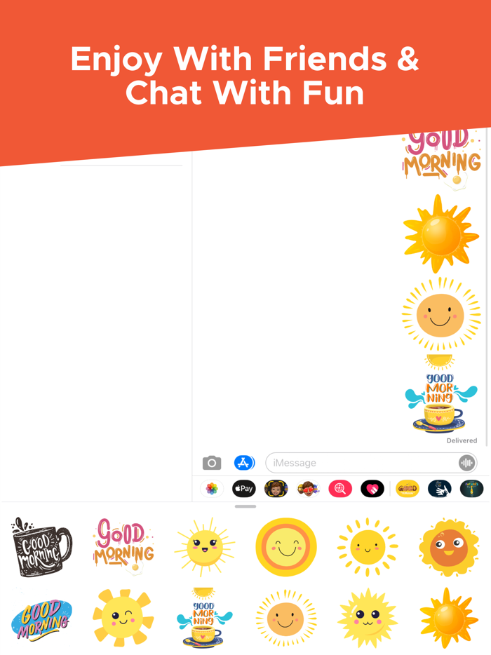 Good Morning Stickers