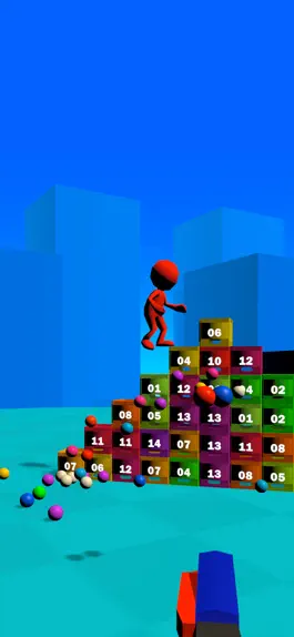 Game screenshot Milk Crate Fall Challenge 3D apk