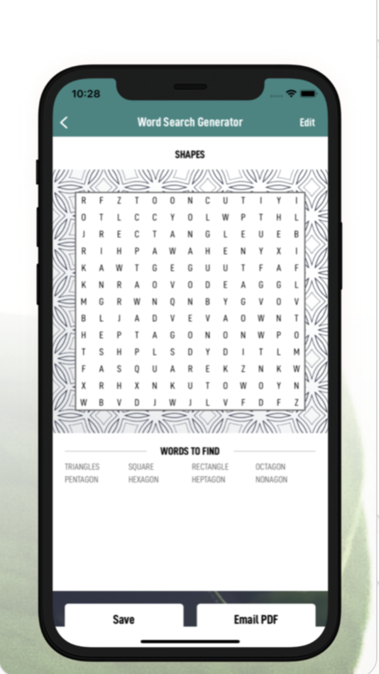 #3. Word Search Puzzle Generator (iOS) 由: Roxana Scurtu