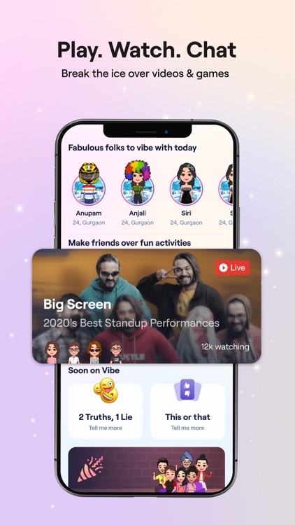 Vibe: Make new friends online screenshot-4