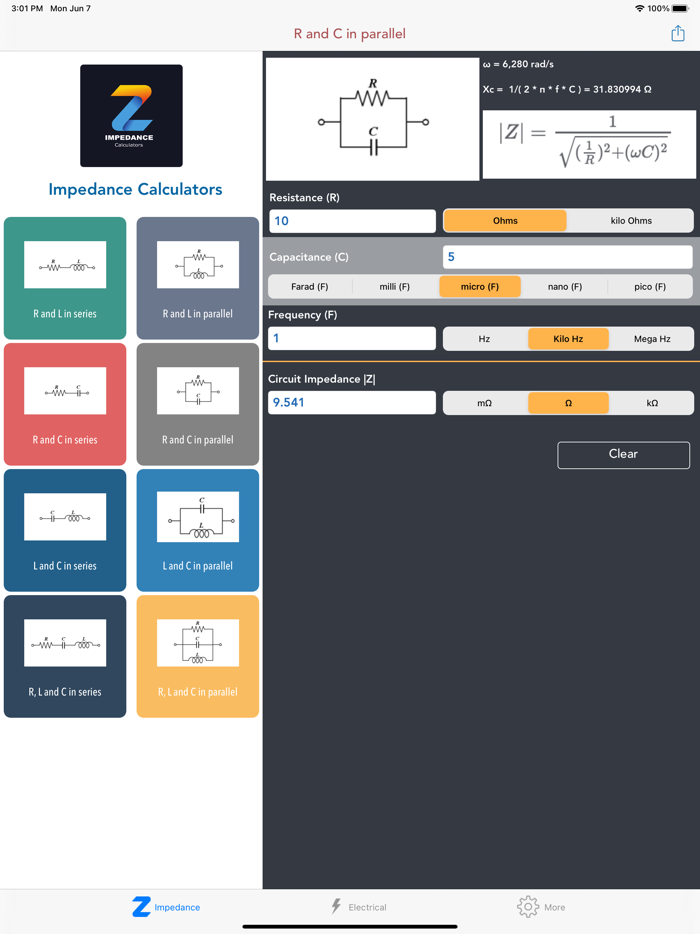 Impedance Calculators