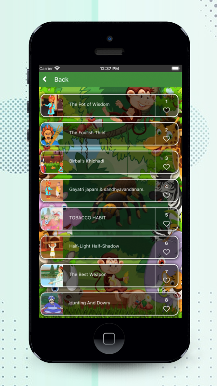 English story  picture audio