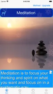 easy, quick, simple meditation iphone screenshot 1