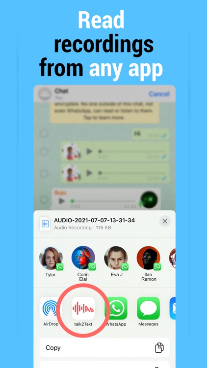 talk2Text - voice to text