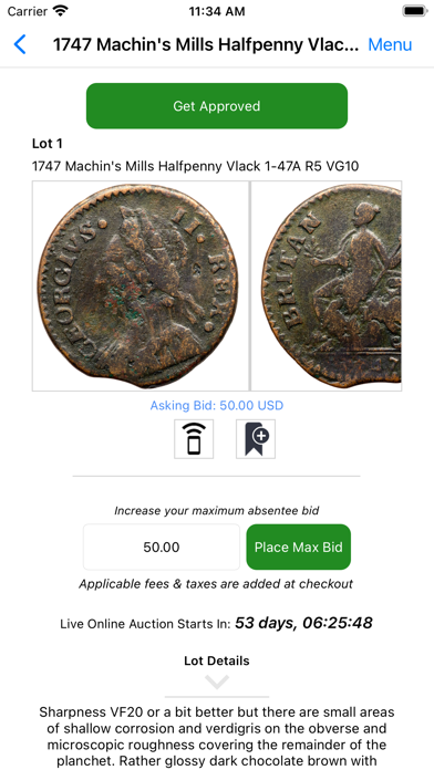 Screenshot #3 pour Early Cents Auctions