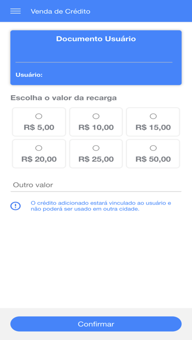 Ponto de Venda Rotativo Screenshot