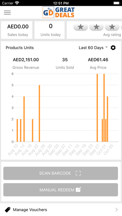 Great Deals Merchants Screenshot
