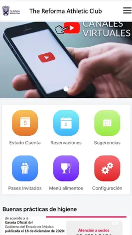 Game screenshot Reforma Athletic Club apk