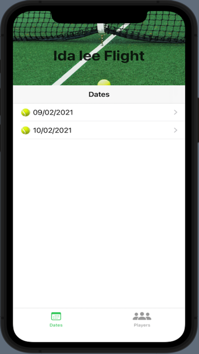 Screenshot #1 pour Tennis Flights