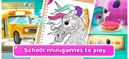 Game screenshot My School Mini Games apk