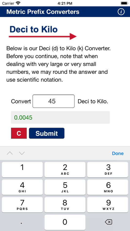 #2. Metric Converters (iOS) 来自: H Valeur