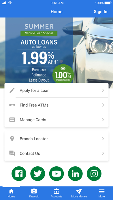 How to cancel & delete COPFCU Mobile from iphone & ipad 1