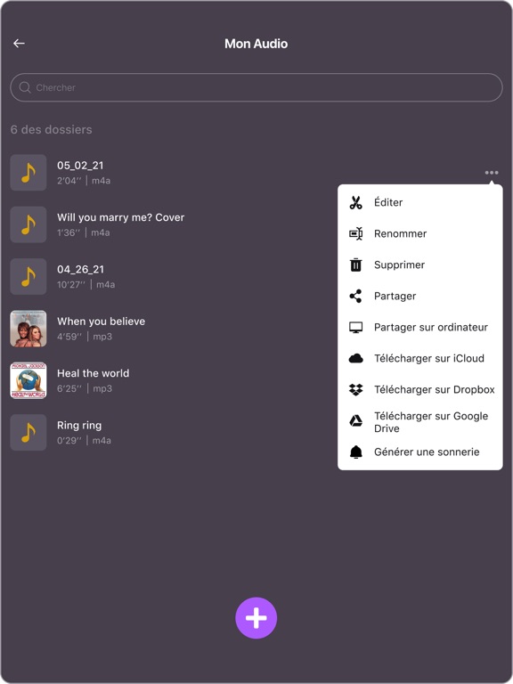 Screenshot #5 pour Éditeur audio - mix musique