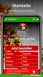 city pizza renningen iphone screenshot 2