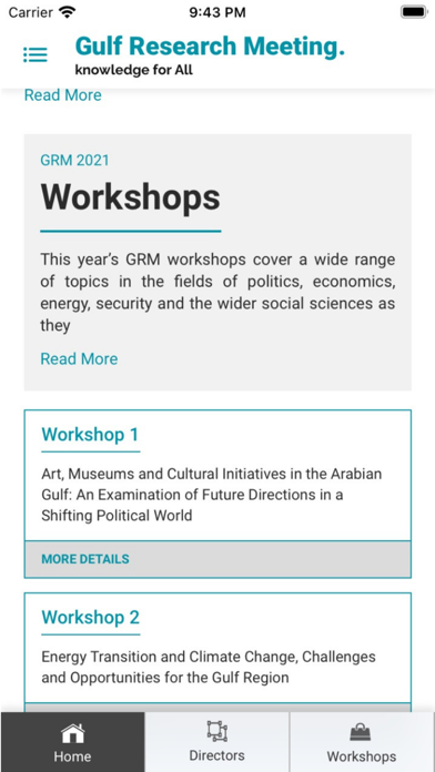 Gulf Research Meeting Screenshot