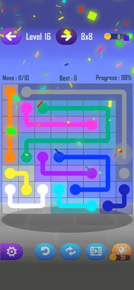Game screenshot Line Puzzle Game-Color Connect apk