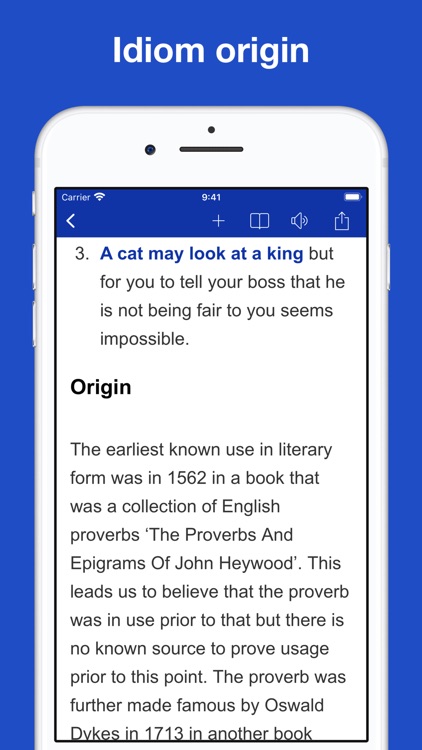 Dictionary of Idiom Origins