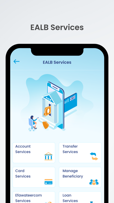 EALB Bank Mobile Screenshot