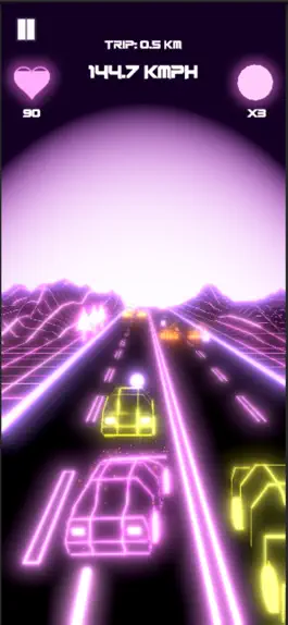 Game screenshot Neon Drive: Retro Days of 80s mod apk