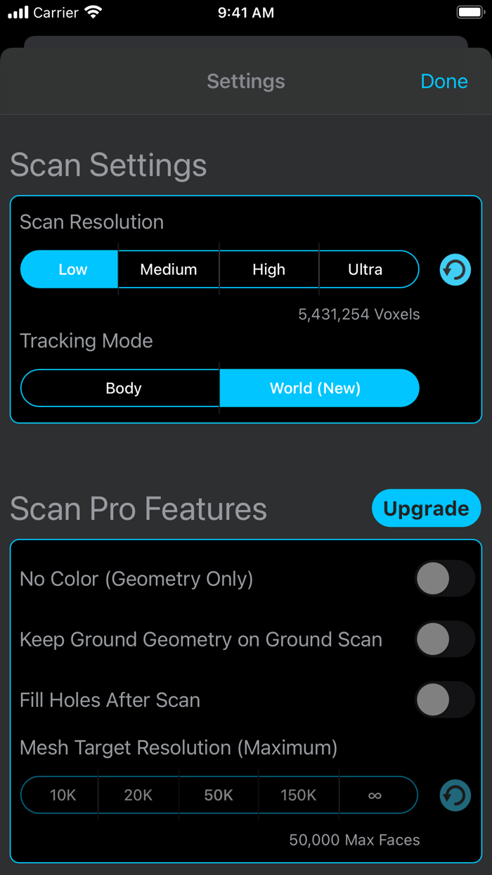 Monocle Structure Scanner