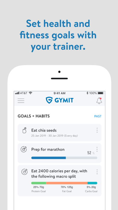 GymIt Fitness Screenshot