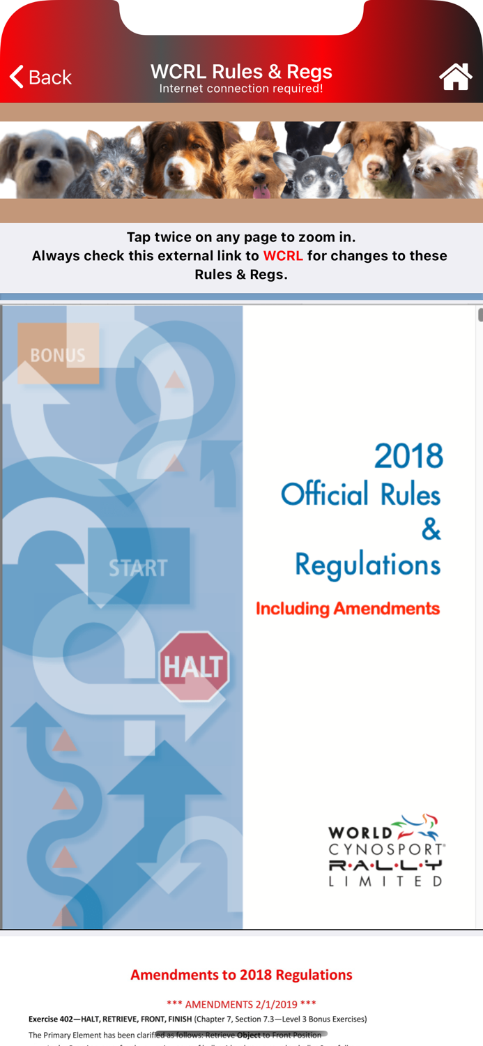 World CynoSport Rally Obedienc