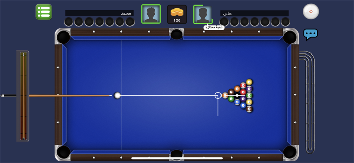 لعبه بلياردو - العاب رياضة