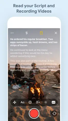 Game screenshot Teleprompter & Video Creator mod apk