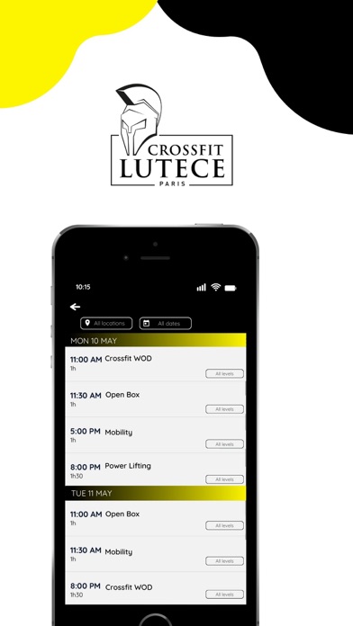 CROSSFIT LUTECE Screenshot