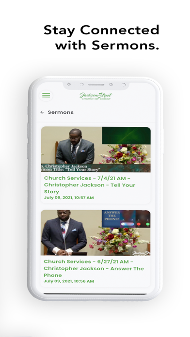 Jackson Street Church of Chris Screenshot