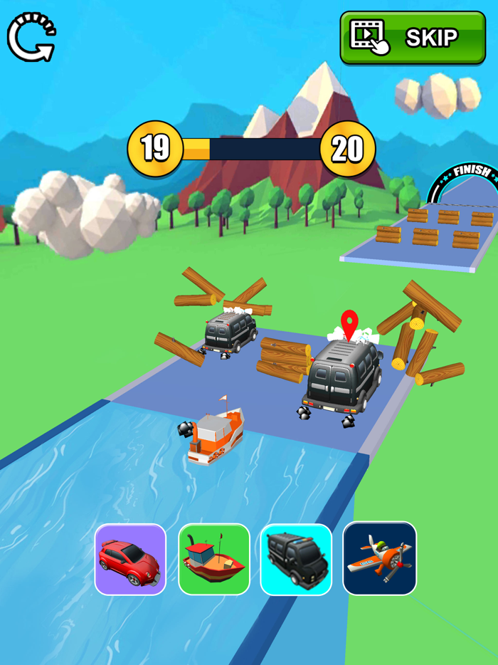 Epic Car Transform Race