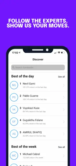Game screenshot Eurotrader: Copy Trading mod apk