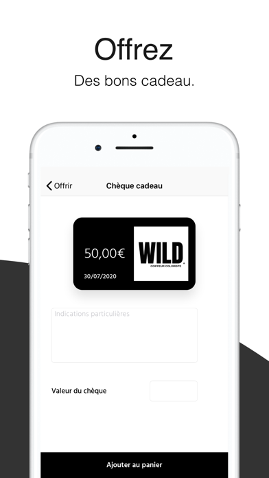 Screenshot #2 pour WILD Coiffeur Coloriste