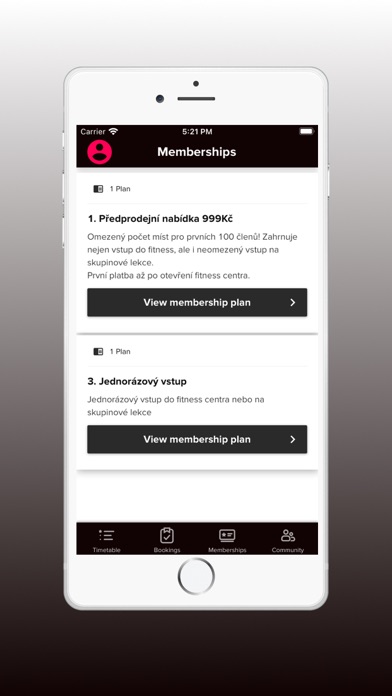 OneGym Screenshot