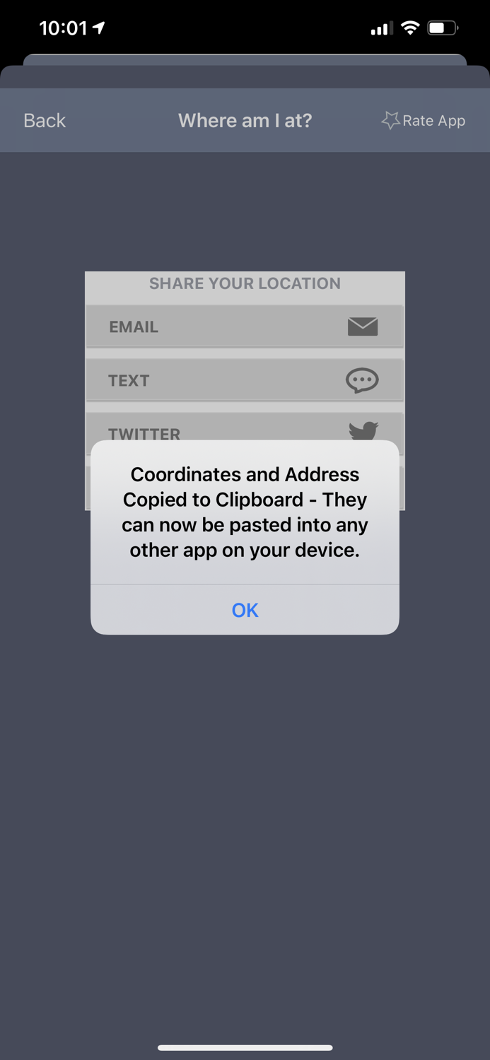 Where Am I At - GPS Maps App