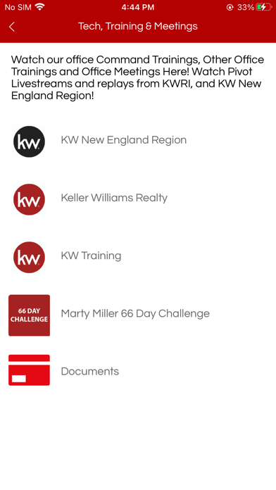 KW Legacy Partners Screenshot