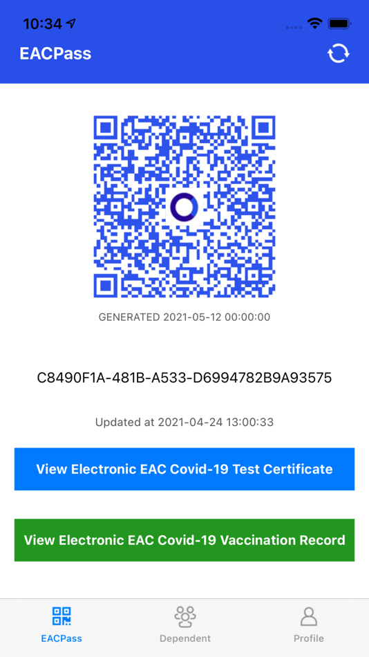 #1. EACPass (iOS) Podle: EAST AFRICAN COMMUNITY