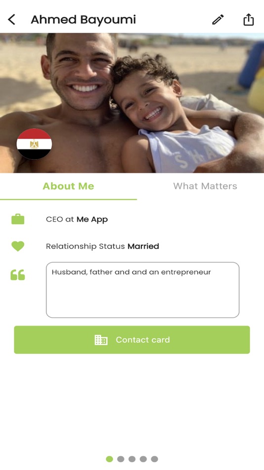 #2. Me-App (iOS) 由: Yahia Agwa