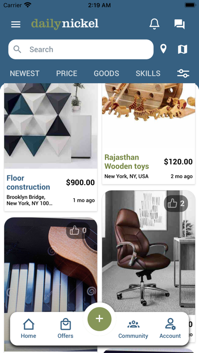 DailyNickel - Buy, Sell, Share Screenshot