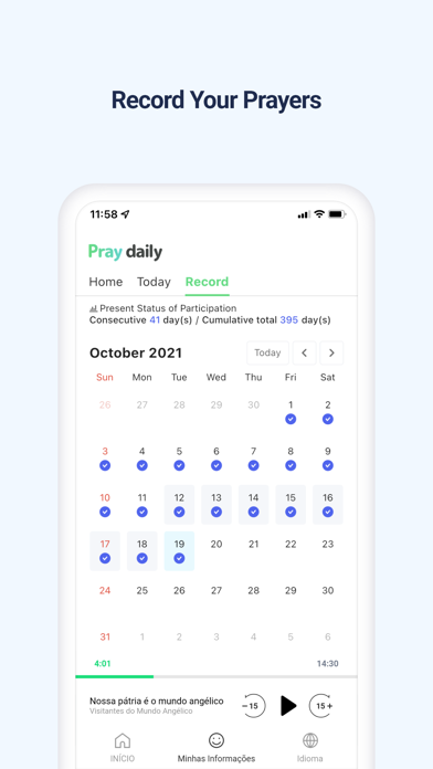 Pray Daily - Watv.org Screenshot