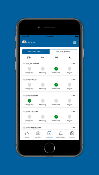 Care Plus Recruit Screenshot