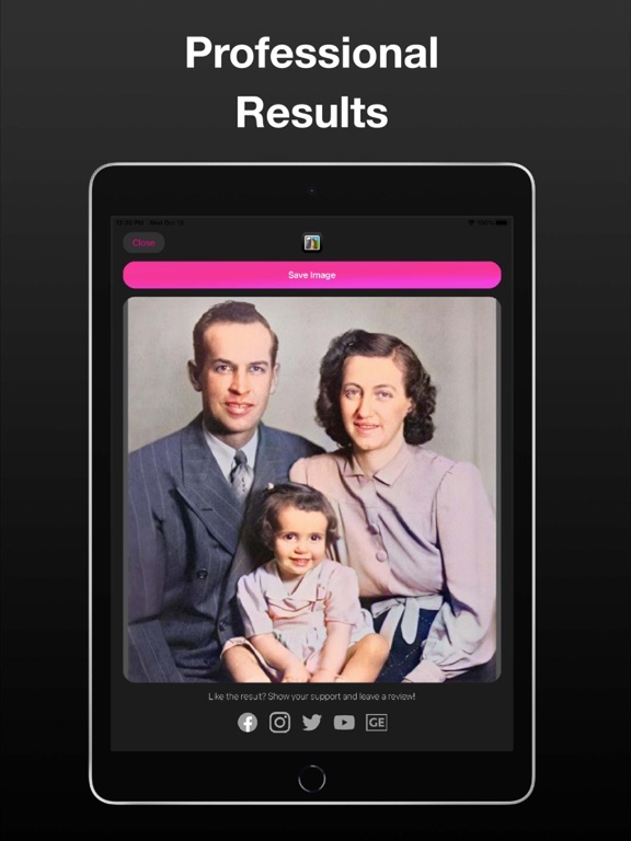 Colorize Photos AI - Old Pics iPad screenshot 6 - Photo & Video app