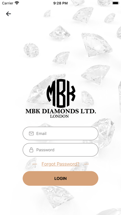 MBK Diamonds LTD Screenshot