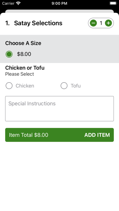 S&S Thai Restaurant Screenshot