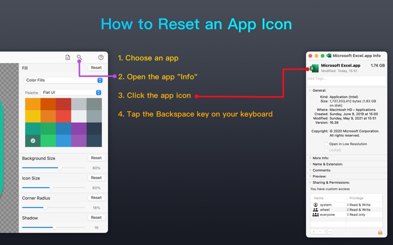 Screenshot #3 pour Acon - Make Big Sur Style Icon