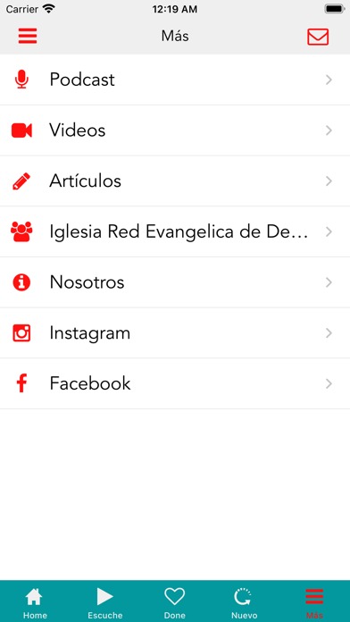 Radio La RED Screenshot